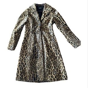 Leopard print Adele Fudo coat